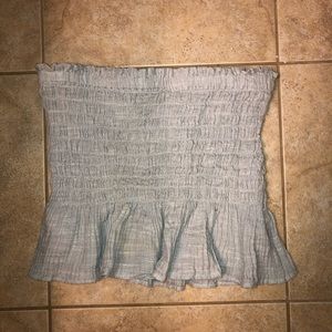 Light blue tube top
